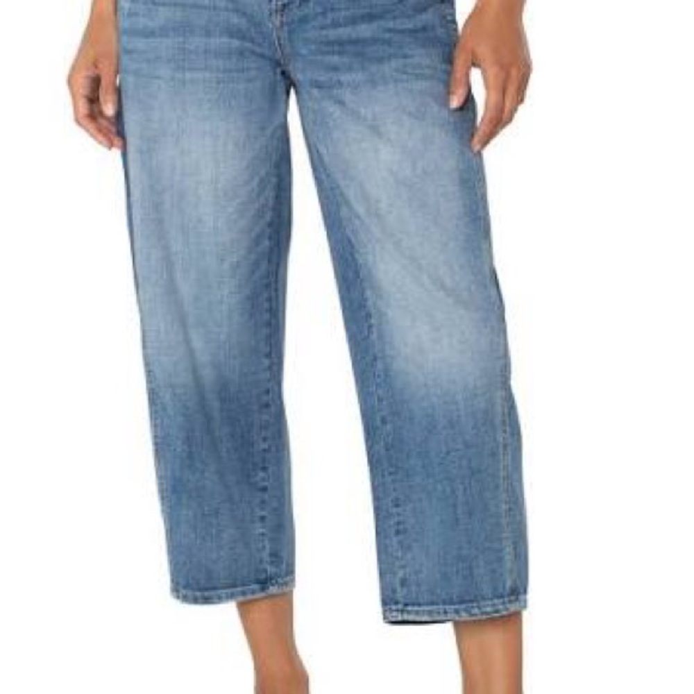 Liverpool Barrel Ankle Jeans sz 0/25 nwt
